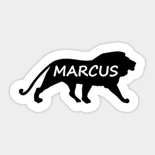 Marcus Lion Sticker